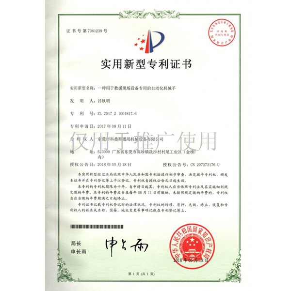 自动化机械手zhuanli